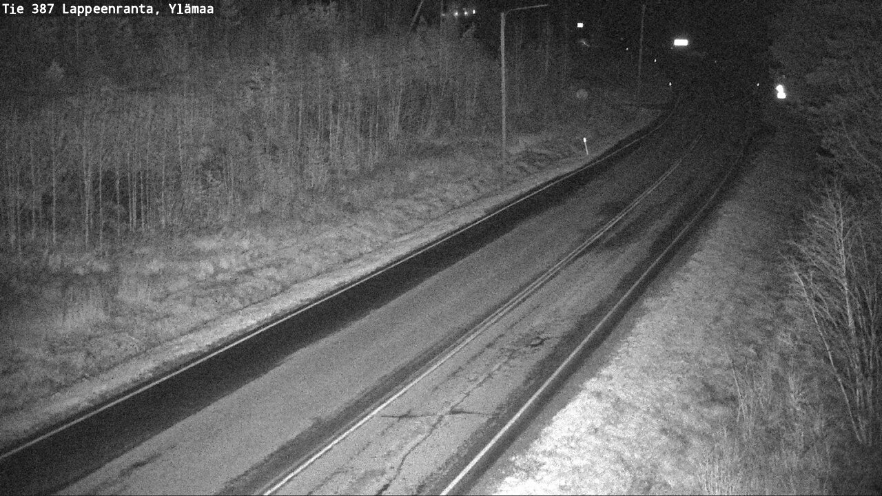Weather Camera Image Road 387 Lappeenranta, Ylämaa, Lappeenranta, Etelä-Karjala
