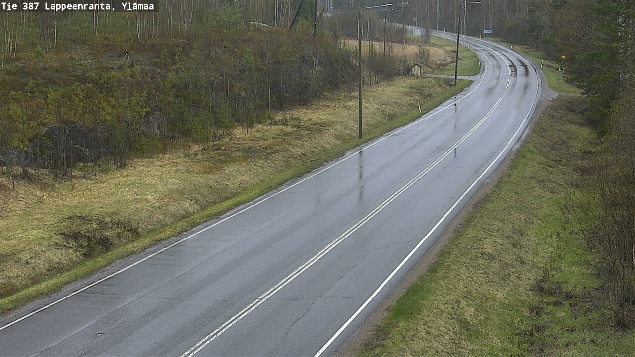 Weather Camera Image Road 387 Lappeenranta, Ylämaa, Lappeenranta, Etelä-Karjala