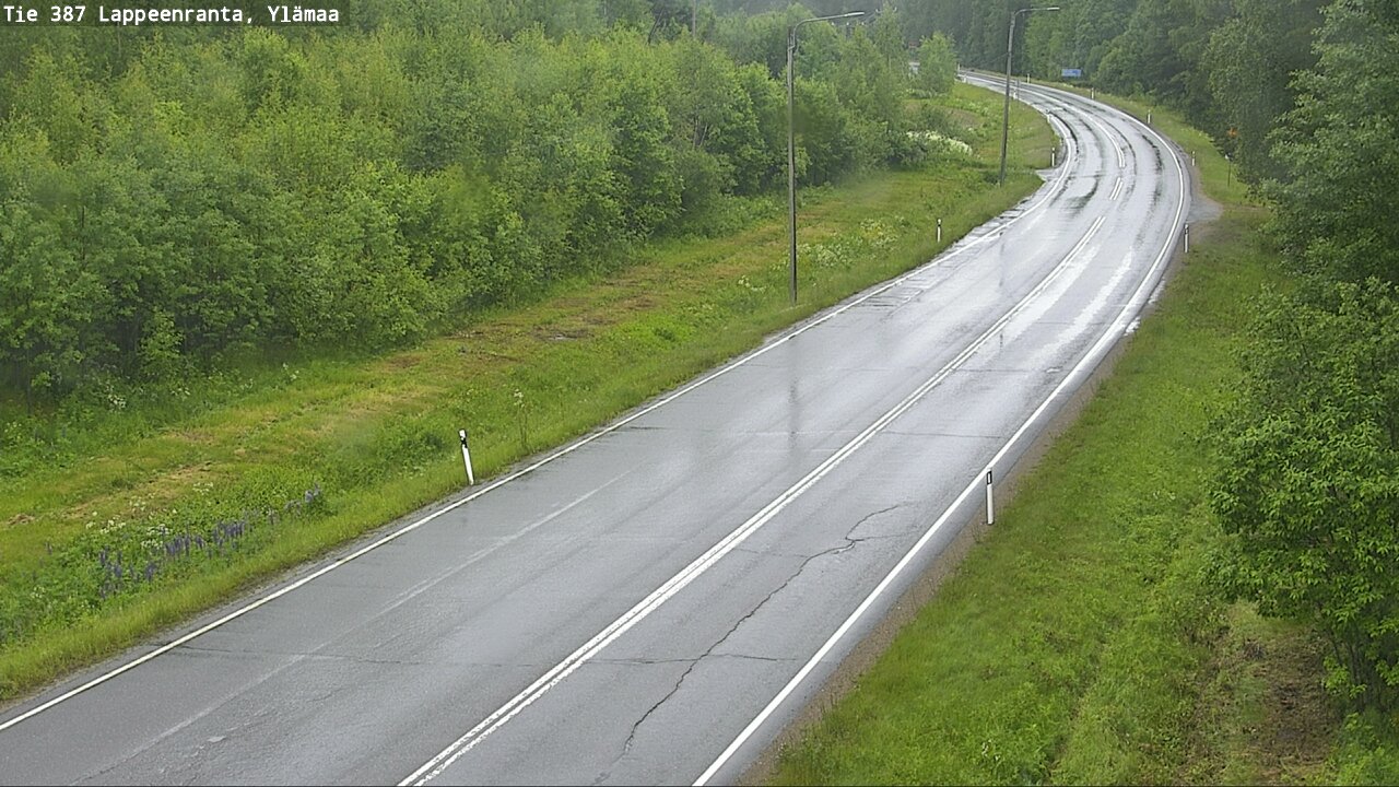 Weather Camera Image Road 387 Lappeenranta, Ylämaa, Lappeenranta, Etelä-Karjala