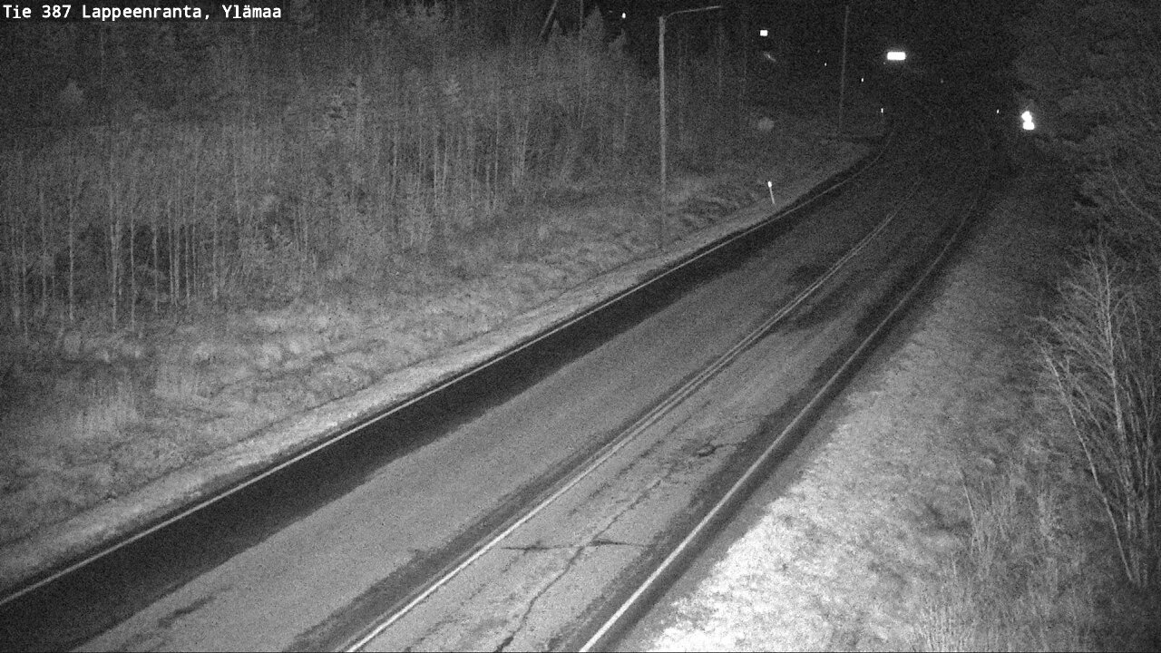 Weather Camera Image Väg 387 Villmarstrand, Ylämaa, Lappeenranta, Etelä-Karjala