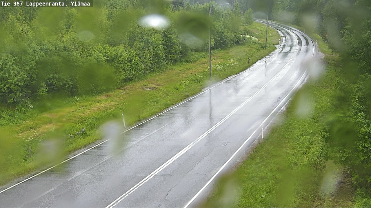 Weather Camera Image Road 387 Lappeenranta, Ylämaa, Lappeenranta, Etelä-Karjala