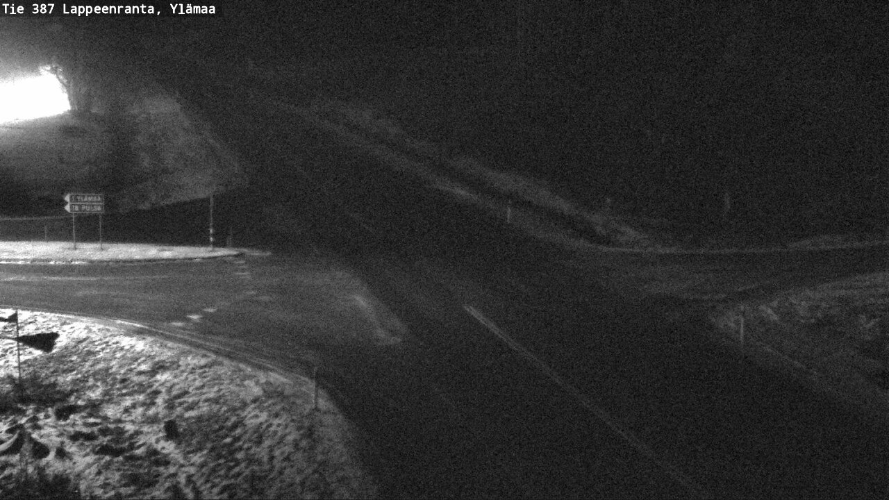 Weather Camera Image Väg 387 Villmarstrand, Ylämaa, Lappeenranta, Etelä-Karjala