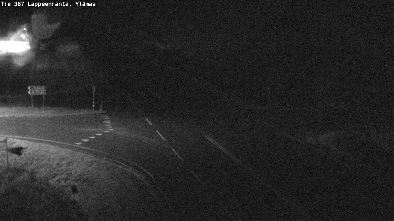 Weather Camera Image Väg 387 Villmarstrand, Ylämaa, Lappeenranta, Etelä-Karjala