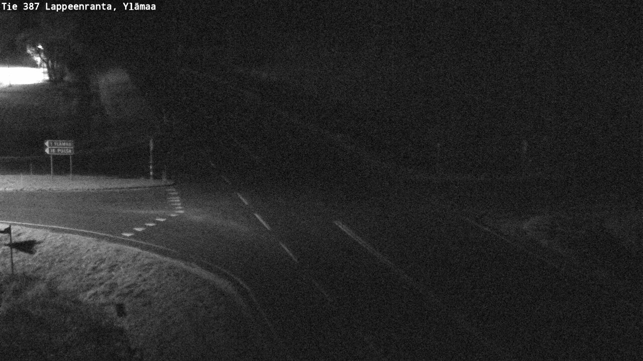 Weather Camera Image Väg 387 Villmarstrand, Ylämaa, Lappeenranta, Etelä-Karjala