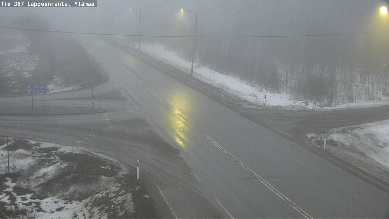 Weather Camera Image Road 387 Lappeenranta, Ylämaa, Lappeenranta, Etelä-Karjala