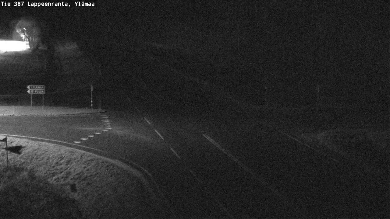 Weather Camera Image Väg 387 Villmarstrand, Ylämaa, Lappeenranta, Etelä-Karjala