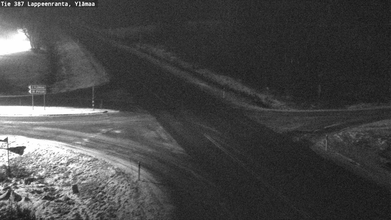 Weather Camera Image Väg 387 Villmarstrand, Ylämaa, Lappeenranta, Etelä-Karjala