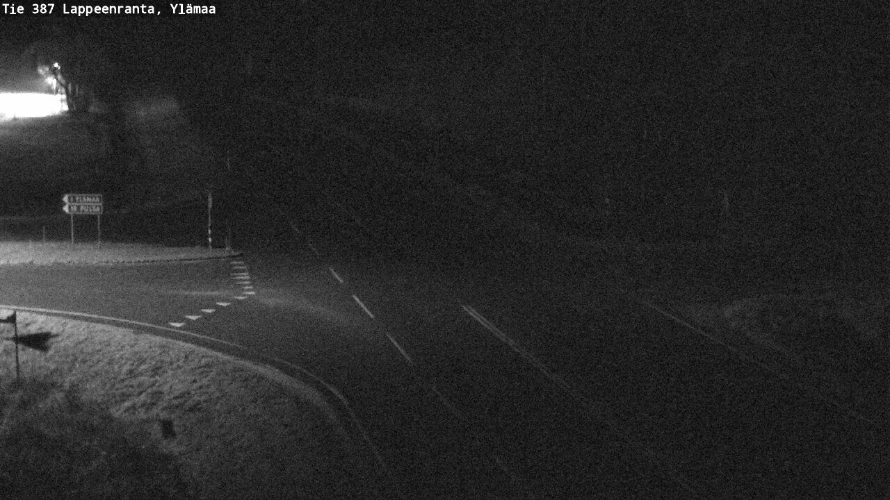 Weather Camera Image Väg 387 Villmarstrand, Ylämaa, Lappeenranta, Etelä-Karjala