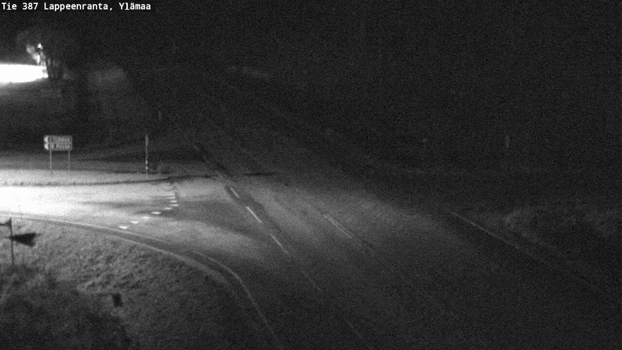 Weather Camera Image Väg 387 Villmarstrand, Ylämaa, Lappeenranta, Etelä-Karjala