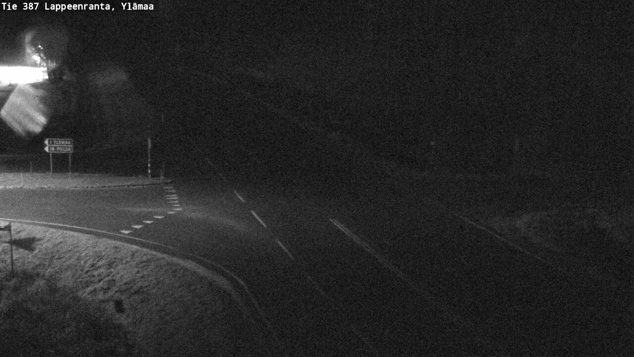 Weather Camera Image Väg 387 Villmarstrand, Ylämaa, Lappeenranta, Etelä-Karjala