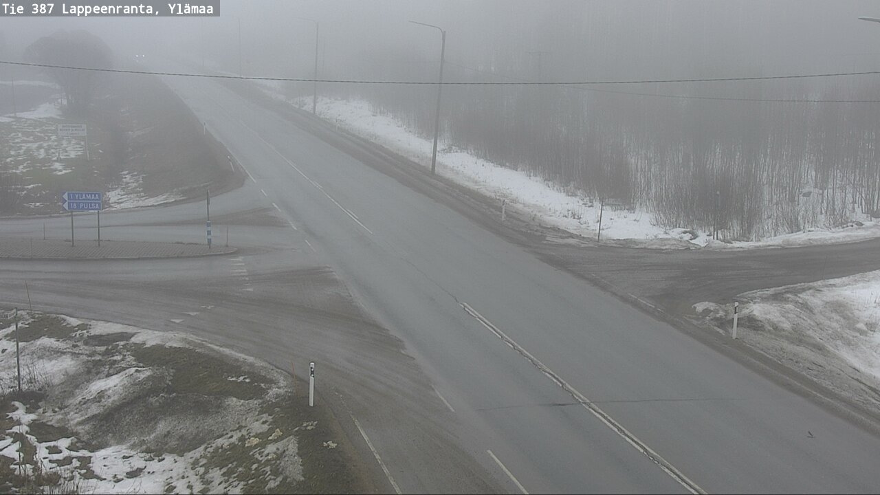 Weather Camera Image Road 387 Lappeenranta, Ylämaa, Lappeenranta, Etelä-Karjala