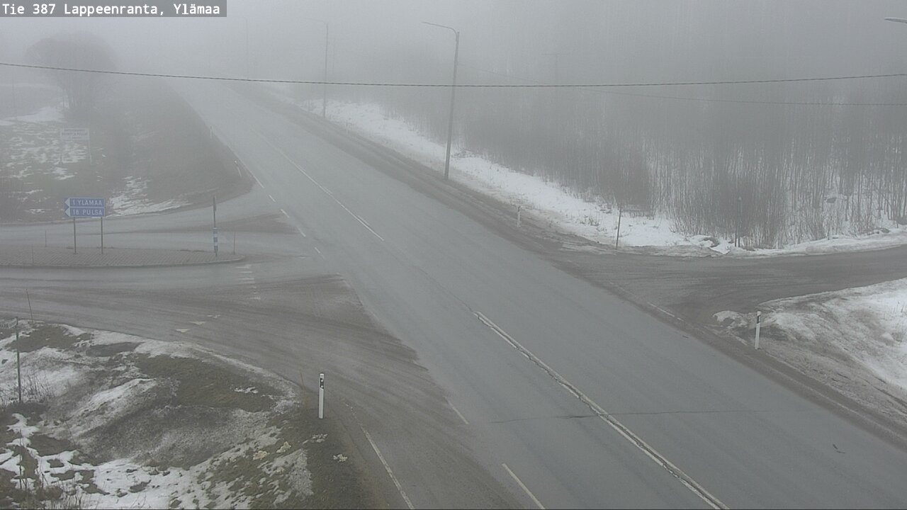 Weather Camera Image Road 387 Lappeenranta, Ylämaa, Lappeenranta, Etelä-Karjala