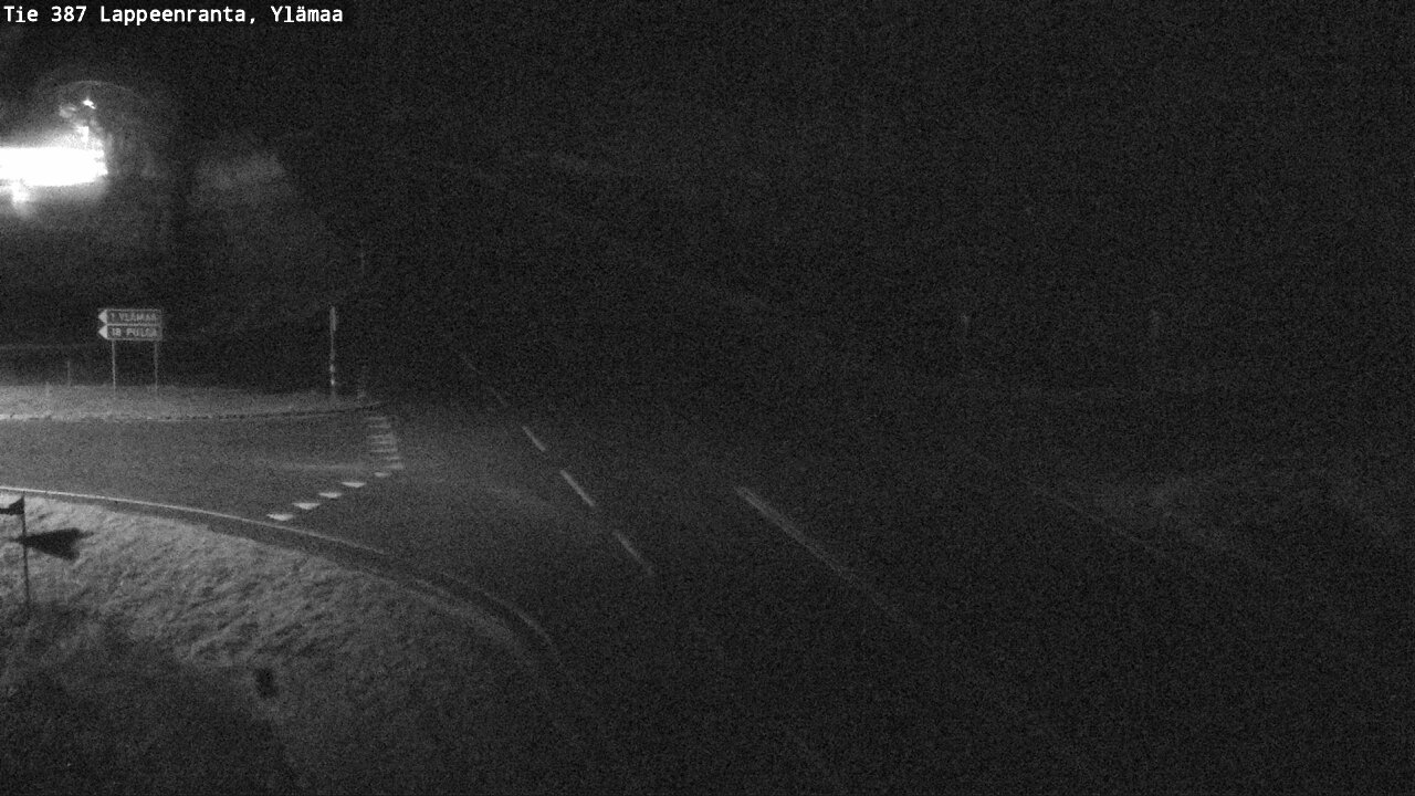 Weather Camera Image Väg 387 Villmarstrand, Ylämaa, Lappeenranta, Etelä-Karjala