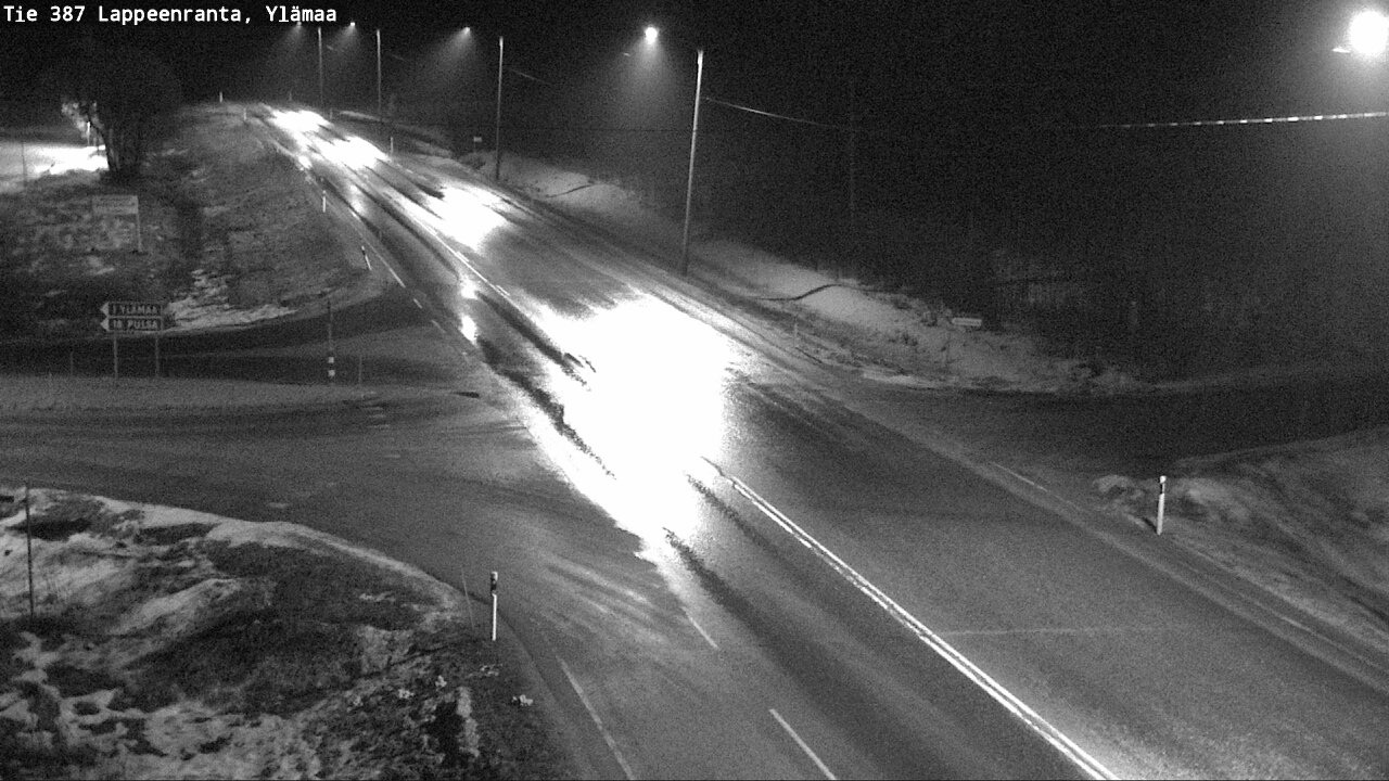 Weather Camera Image Road 387 Lappeenranta, Ylämaa, Lappeenranta, Etelä-Karjala