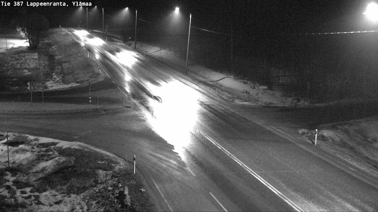 Weather Camera Image Road 387 Lappeenranta, Ylämaa, Lappeenranta, Etelä-Karjala