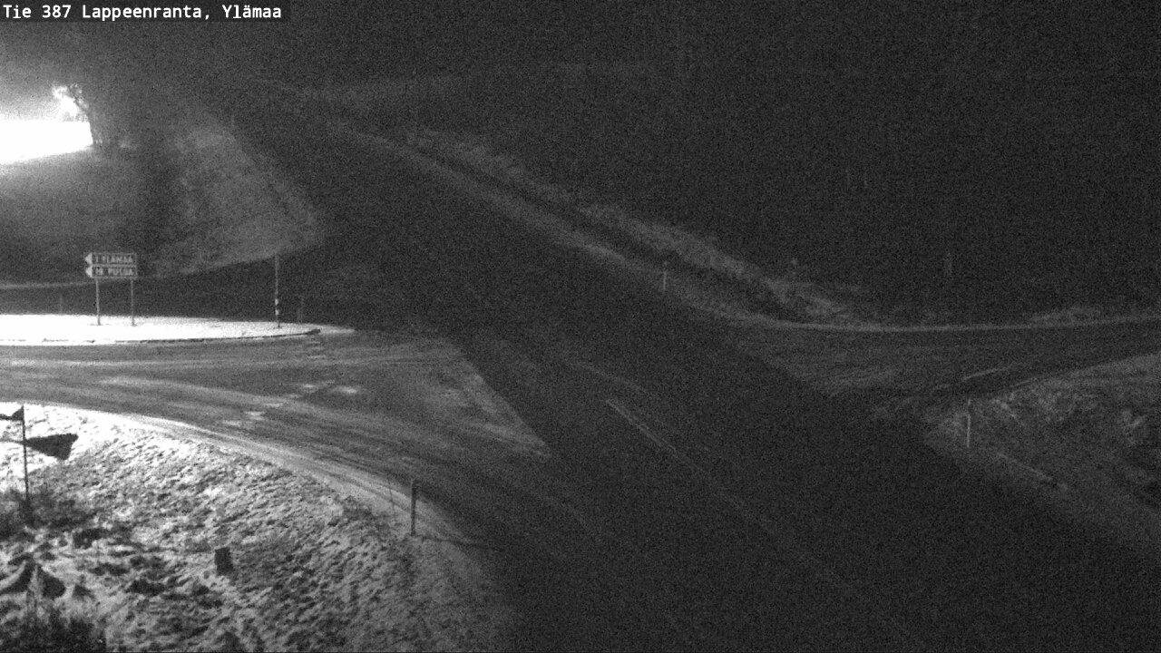 Weather Camera Image Väg 387 Villmarstrand, Ylämaa, Lappeenranta, Etelä-Karjala