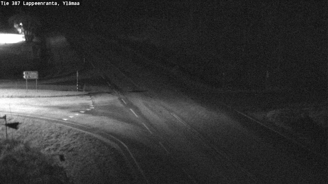 Weather Camera Image Väg 387 Villmarstrand, Ylämaa, Lappeenranta, Etelä-Karjala