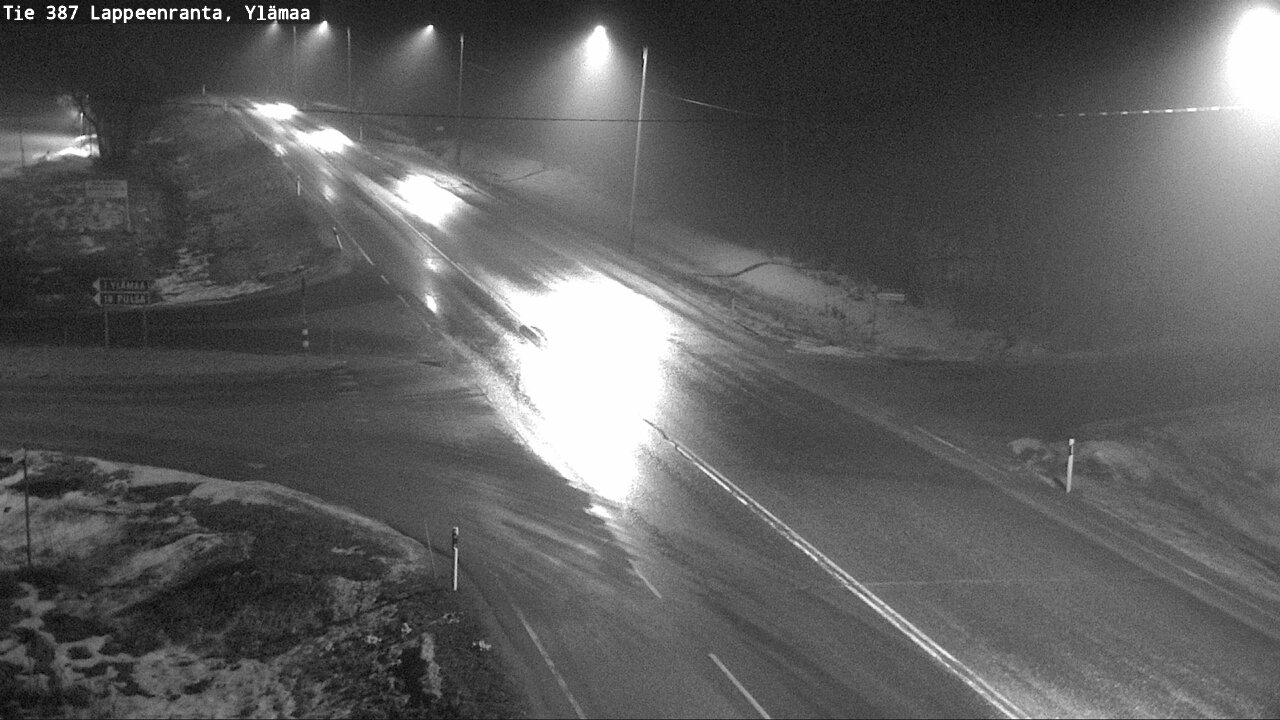 Weather Camera Image Road 387 Lappeenranta, Ylämaa, Lappeenranta, Etelä-Karjala