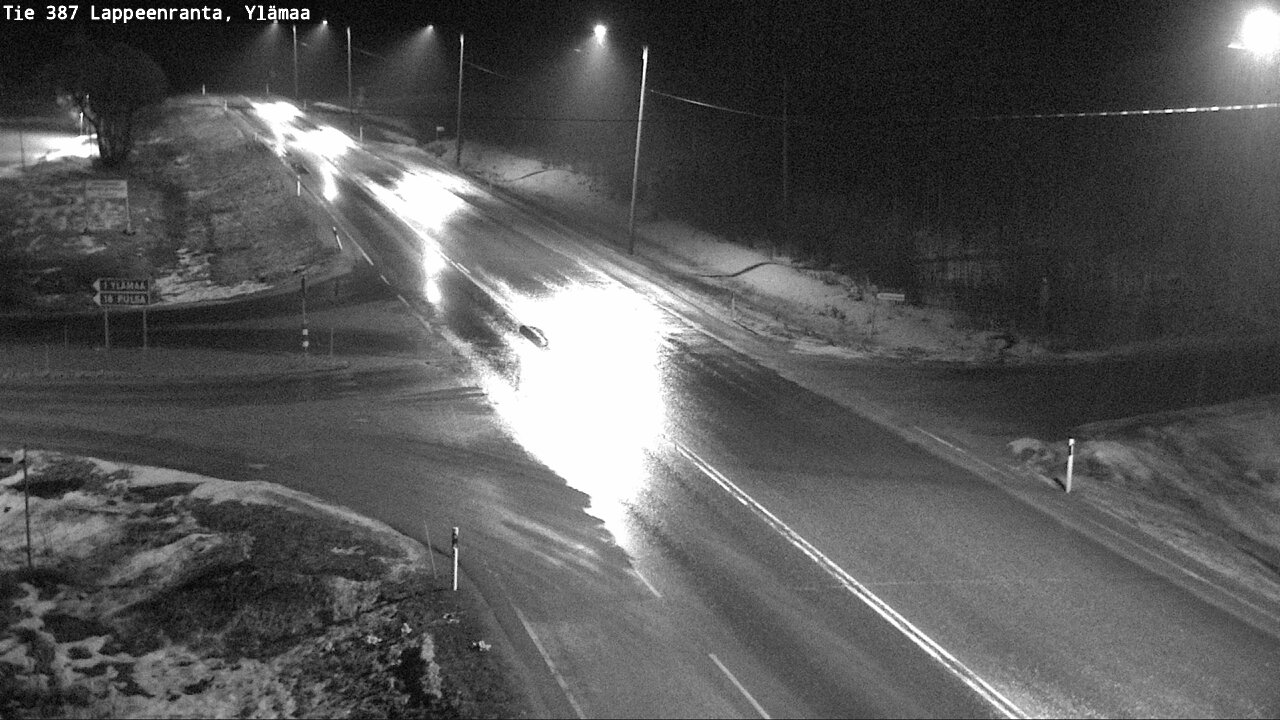 Weather Camera Image Road 387 Lappeenranta, Ylämaa, Lappeenranta, Etelä-Karjala