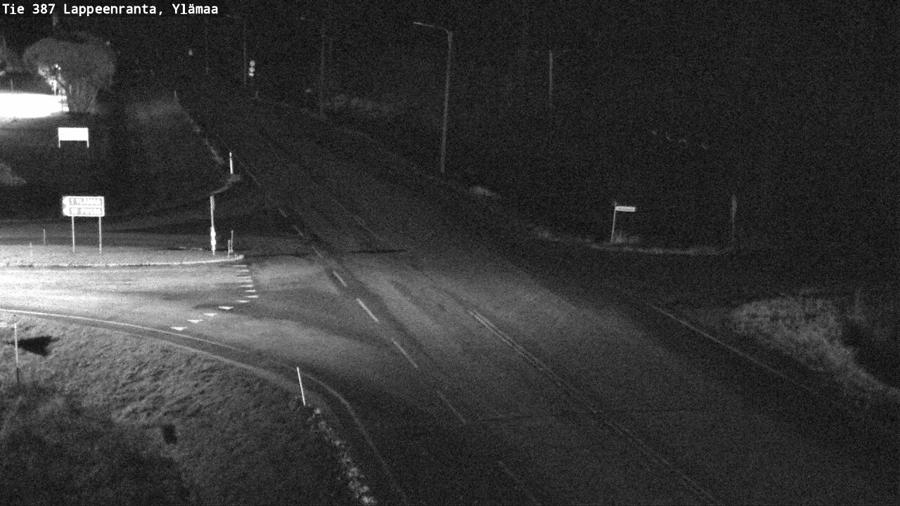 Weather Camera Image Väg 387 Villmarstrand, Ylämaa, Lappeenranta, Etelä-Karjala