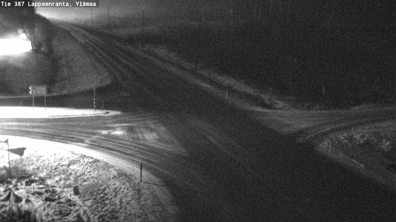Weather Camera Image Väg 387 Villmarstrand, Ylämaa, Lappeenranta, Etelä-Karjala