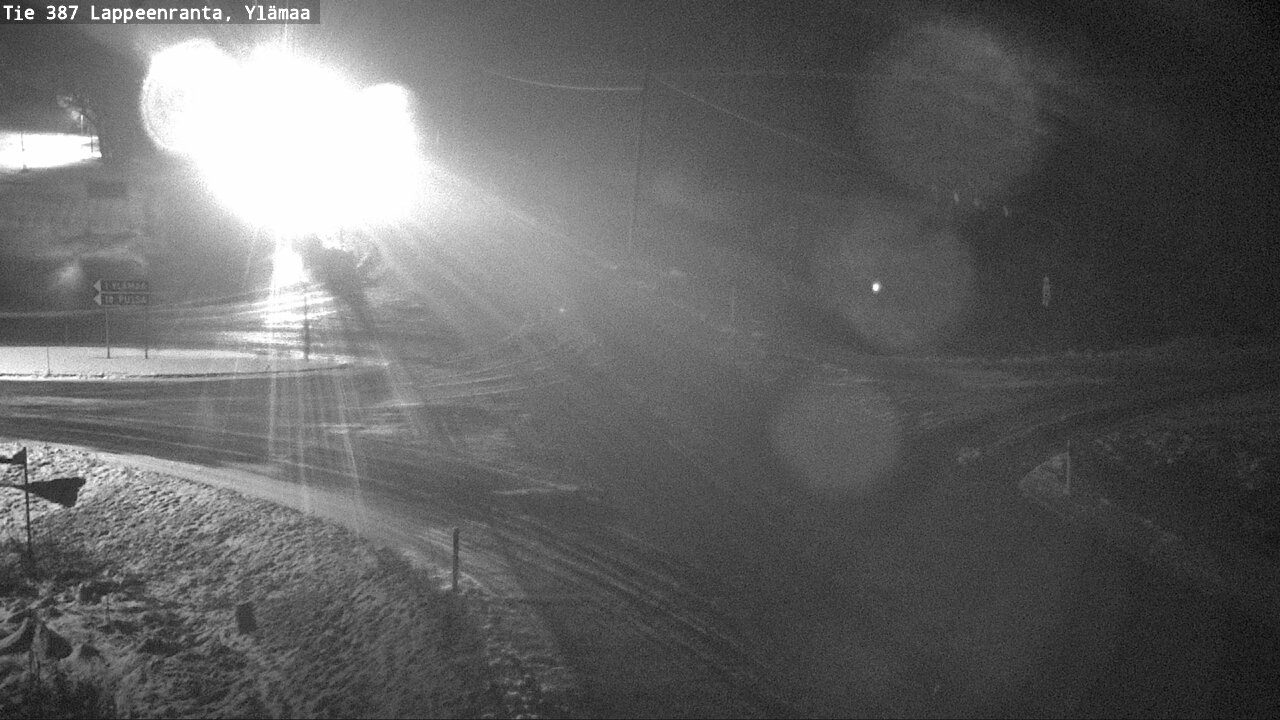 Weather Camera Image Väg 387 Villmarstrand, Ylämaa, Lappeenranta, Etelä-Karjala