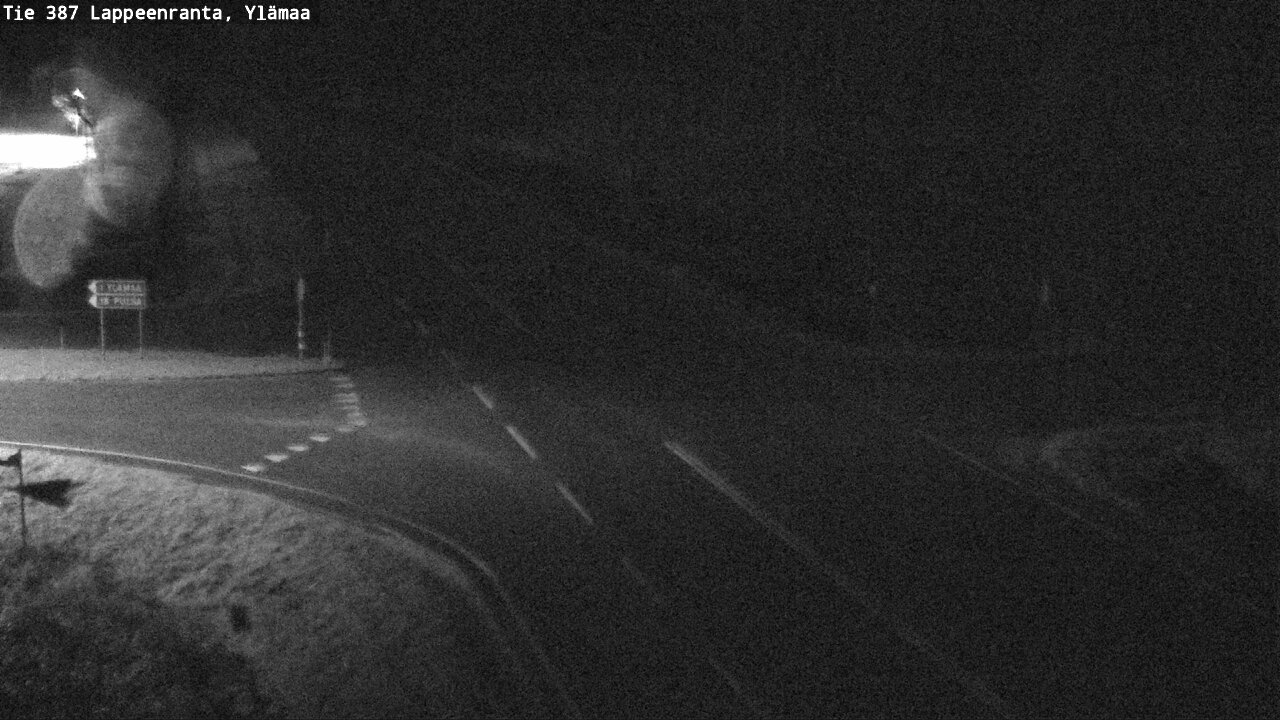 Weather Camera Image Road 387 Lappeenranta, Ylämaa, Lappeenranta, Etelä-Karjala
