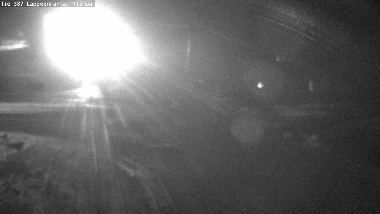 Weather Camera Image Väg 387 Villmarstrand, Ylämaa, Lappeenranta, Etelä-Karjala