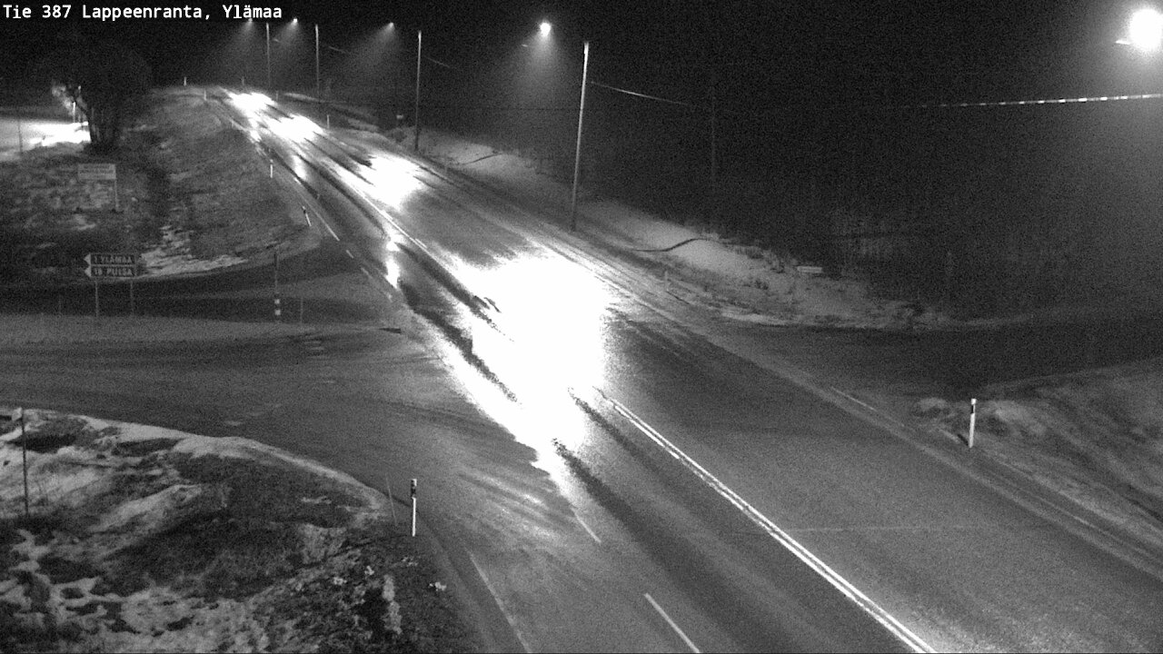 Weather Camera Image Road 387 Lappeenranta, Ylämaa, Lappeenranta, Etelä-Karjala