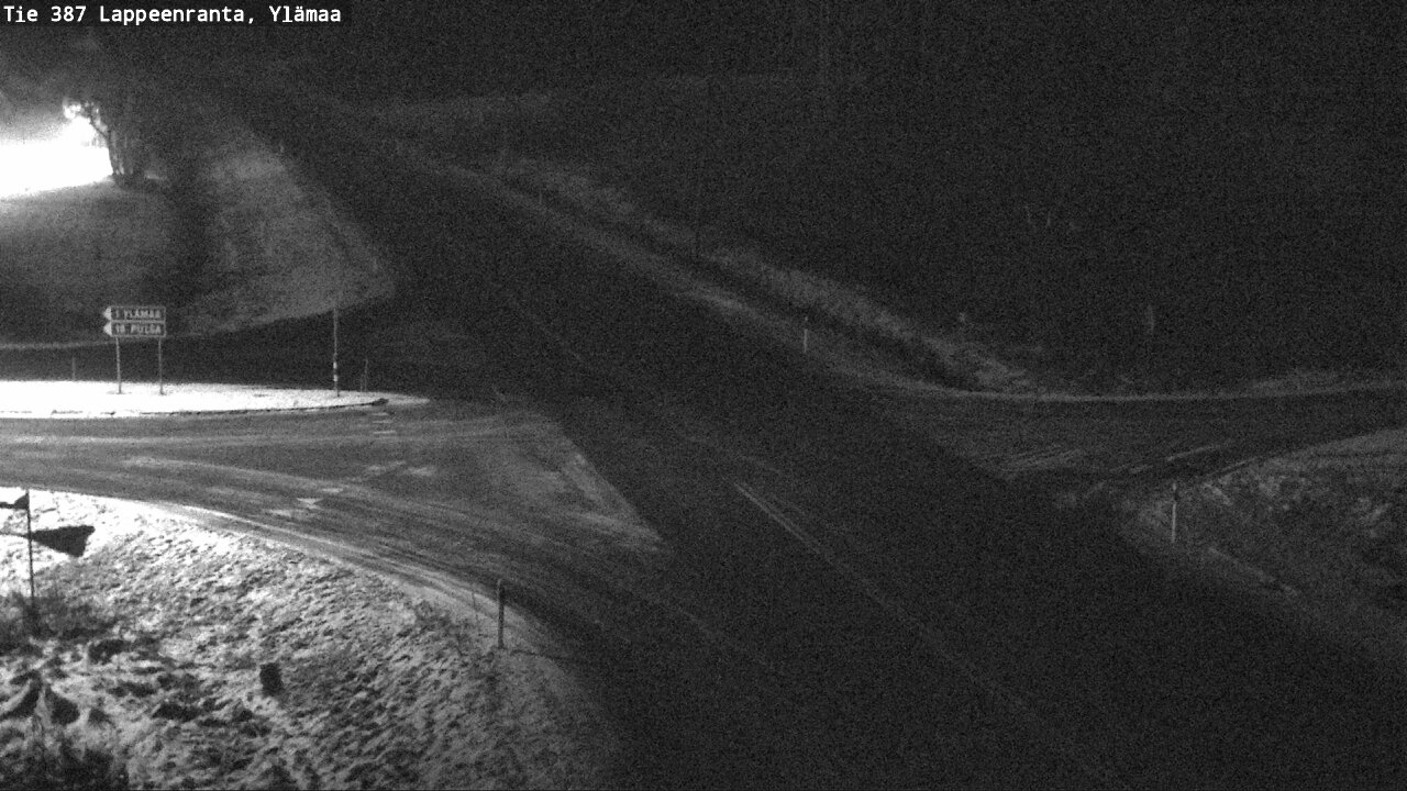 Weather Camera Image Väg 387 Villmarstrand, Ylämaa, Lappeenranta, Etelä-Karjala