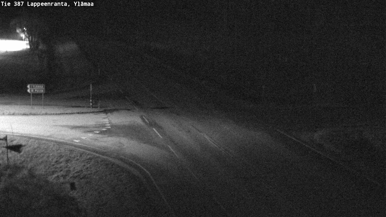 Weather Camera Image Väg 387 Villmarstrand, Ylämaa, Lappeenranta, Etelä-Karjala