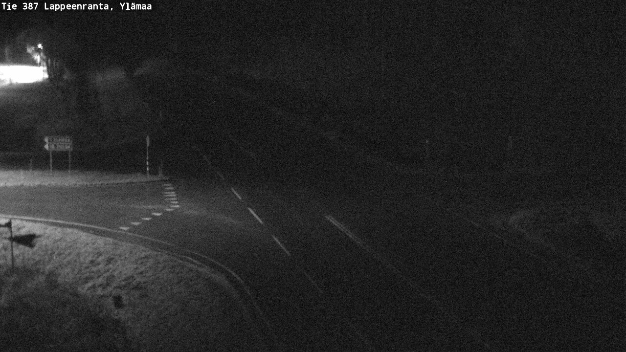 Weather Camera Image Road 387 Lappeenranta, Ylämaa, Lappeenranta, Etelä-Karjala