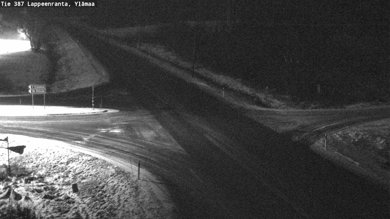 Weather Camera Image Väg 387 Villmarstrand, Ylämaa, Lappeenranta, Etelä-Karjala