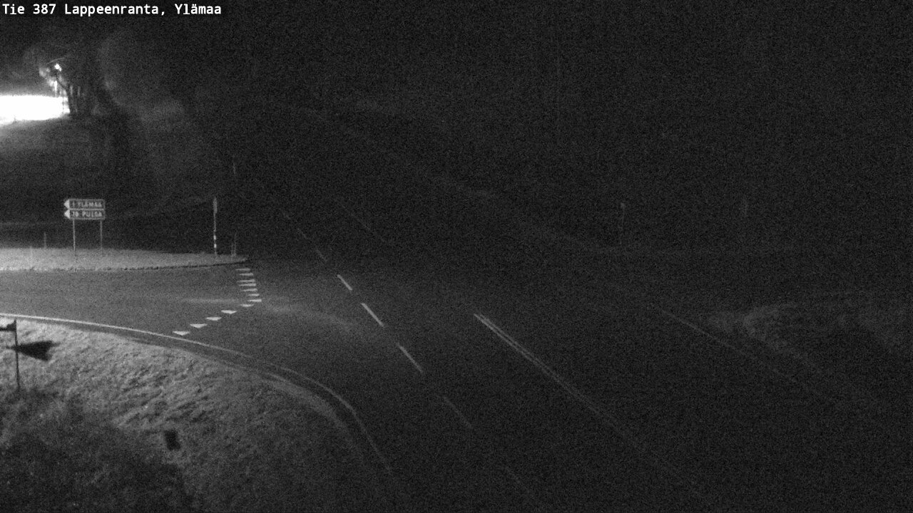 Weather Camera Image Road 387 Lappeenranta, Ylämaa, Lappeenranta, Etelä-Karjala