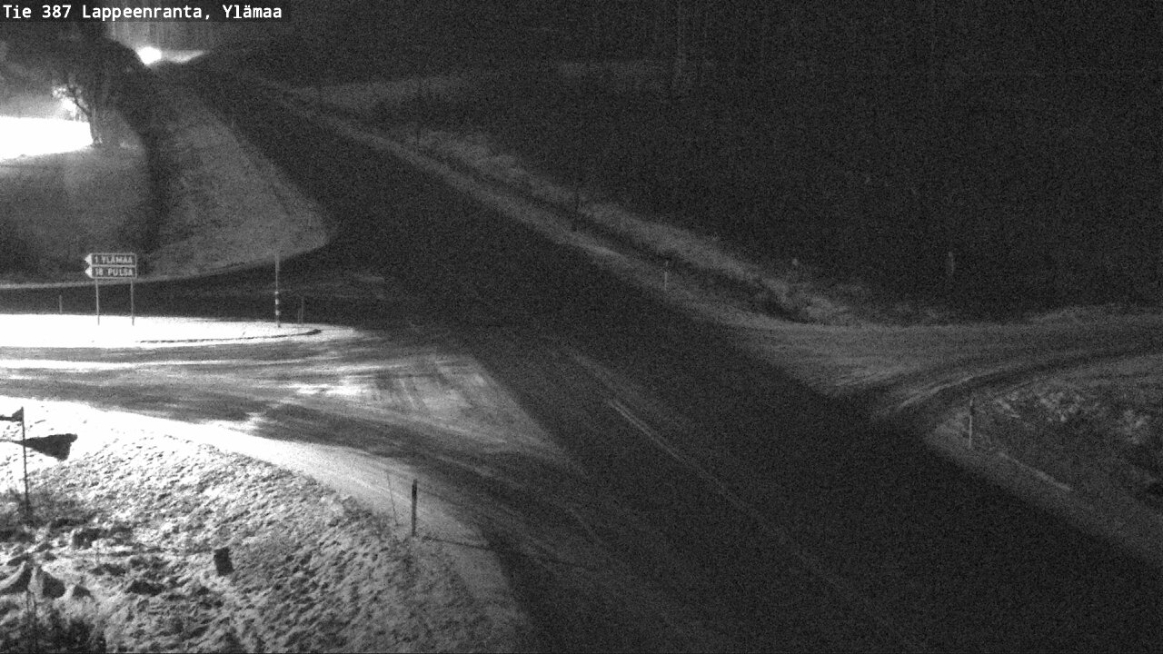 Weather Camera Image Väg 387 Villmarstrand, Ylämaa, Lappeenranta, Etelä-Karjala