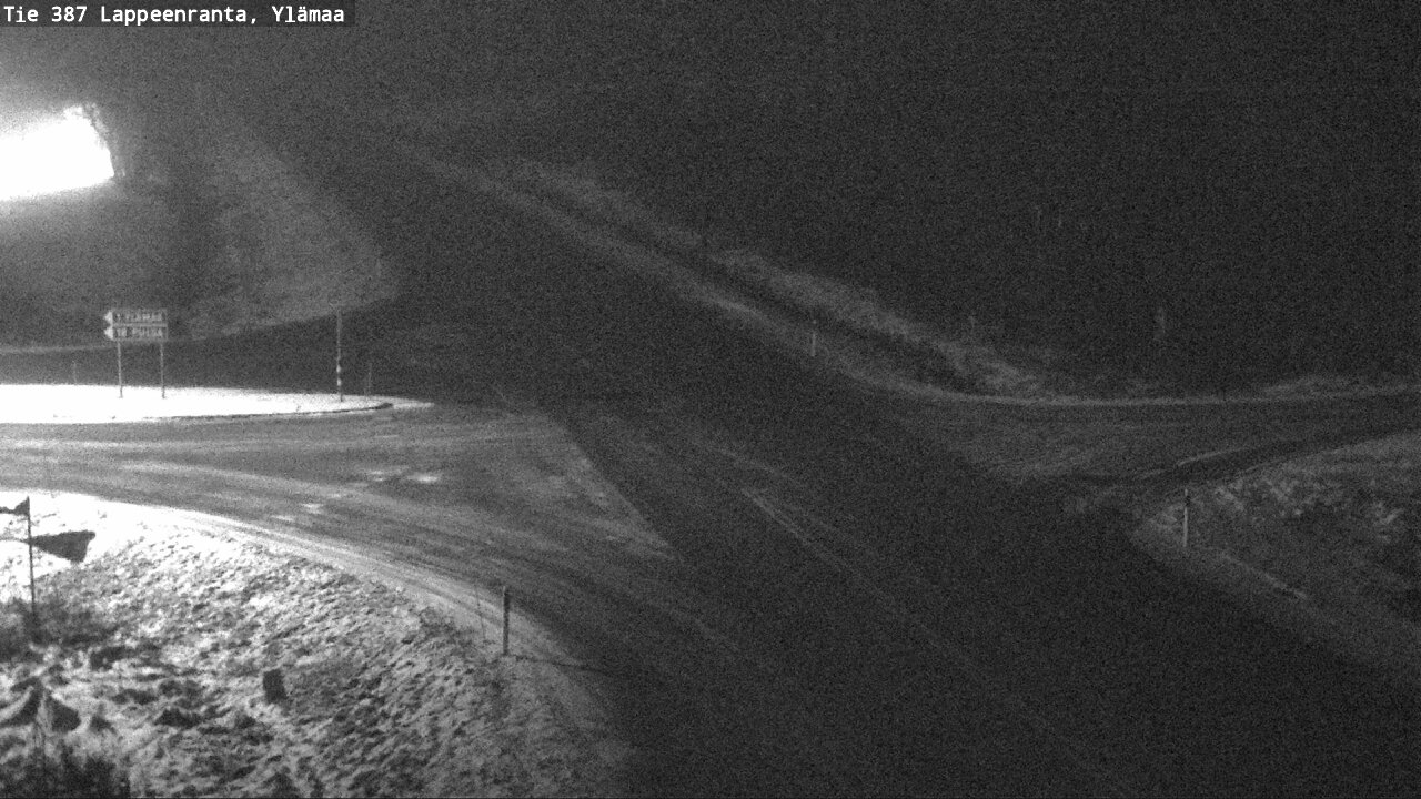 Weather Camera Image Väg 387 Villmarstrand, Ylämaa, Lappeenranta, Etelä-Karjala