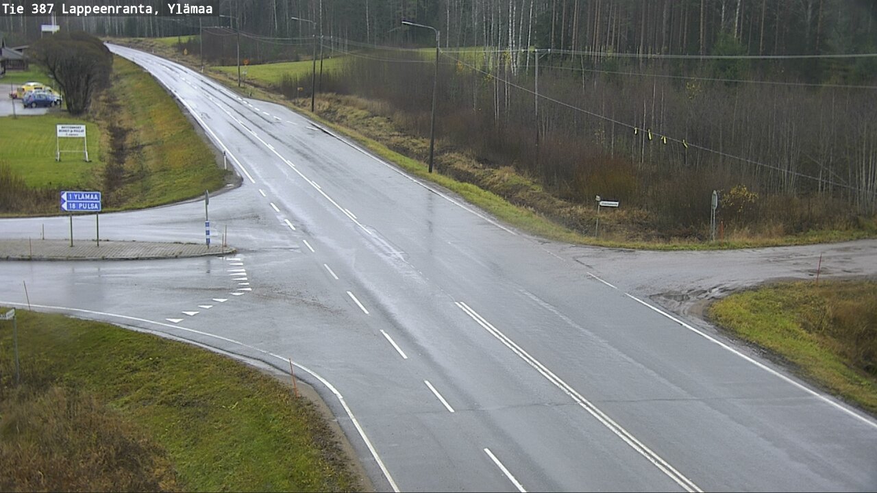 Weather Camera Image Road 387 Lappeenranta, Ylämaa, Lappeenranta, Etelä-Karjala