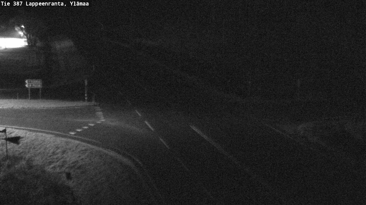 Weather Camera Image Väg 387 Villmarstrand, Ylämaa, Lappeenranta, Etelä-Karjala
