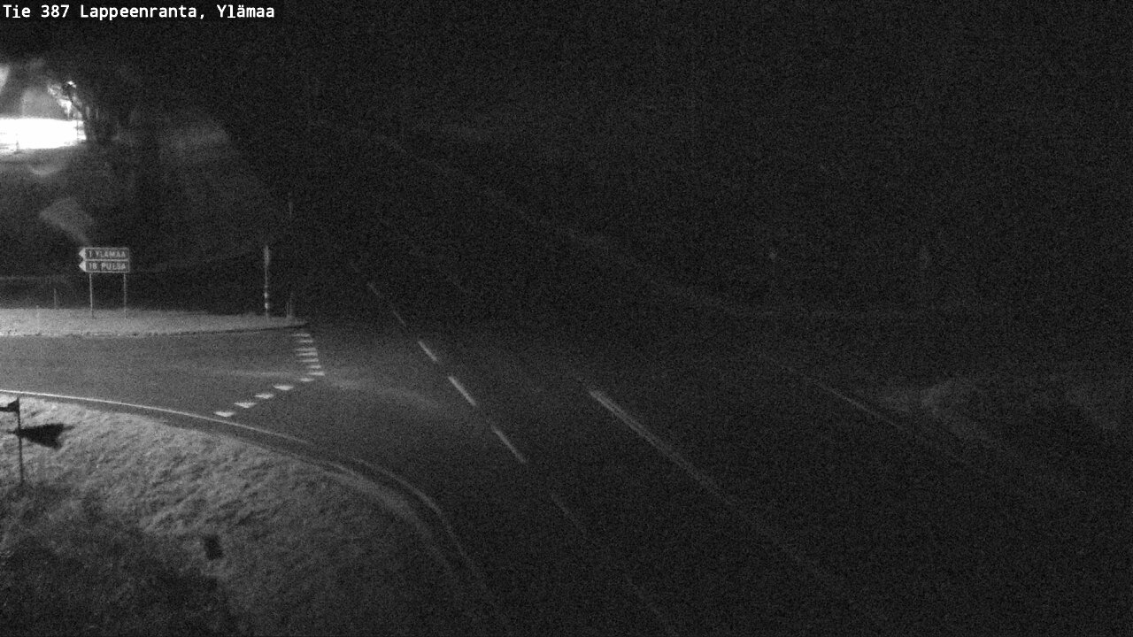 Weather Camera Image Road 387 Lappeenranta, Ylämaa, Lappeenranta, Etelä-Karjala