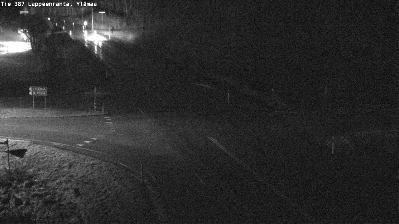 Weather Camera Image Väg 387 Villmarstrand, Ylämaa, Lappeenranta, Etelä-Karjala