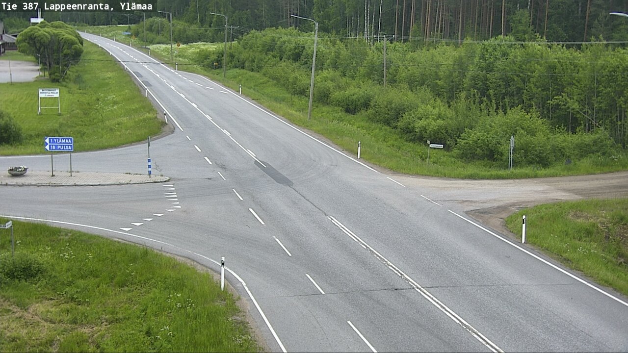 Kelikamerat Kuva Tie 387 Lappeenranta, Ylämaa, Lappeenranta, Etelä-Karjala