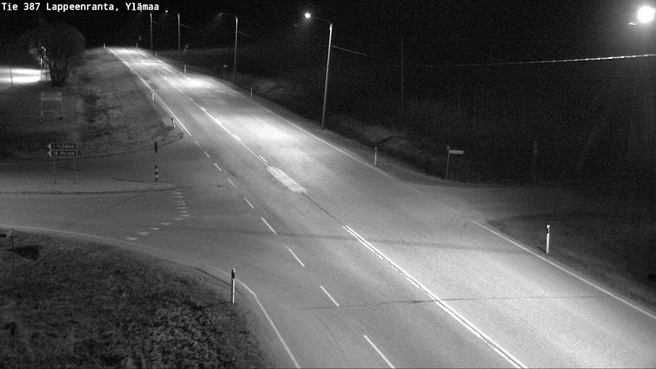 Weather Camera Image Road 387 Lappeenranta, Ylämaa, Lappeenranta, Etelä-Karjala