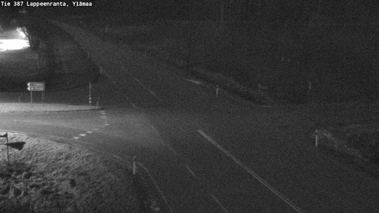 Weather Camera Image Väg 387 Villmarstrand, Ylämaa, Lappeenranta, Etelä-Karjala
