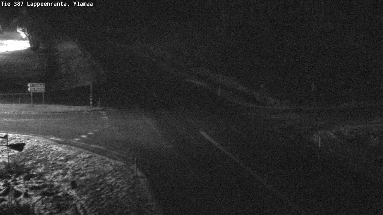 Weather Camera Image Väg 387 Villmarstrand, Ylämaa, Lappeenranta, Etelä-Karjala