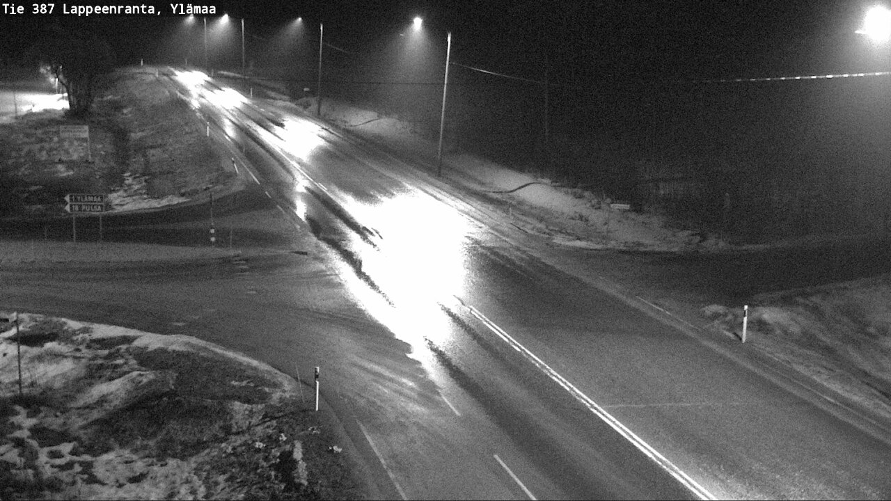 Weather Camera Image Road 387 Lappeenranta, Ylämaa, Lappeenranta, Etelä-Karjala