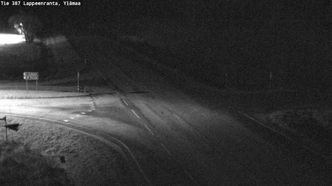 Weather Camera Image Väg 387 Villmarstrand, Ylämaa, Lappeenranta, Etelä-Karjala