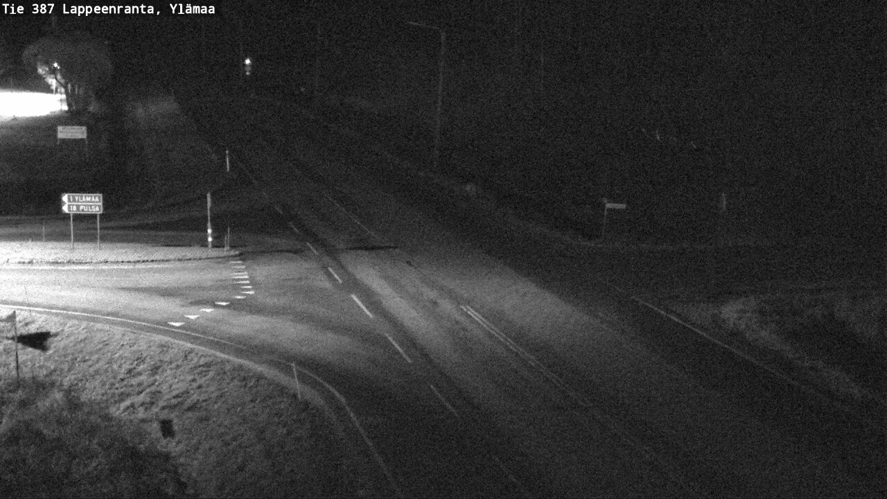 Weather Camera Image Väg 387 Villmarstrand, Ylämaa, Lappeenranta, Etelä-Karjala