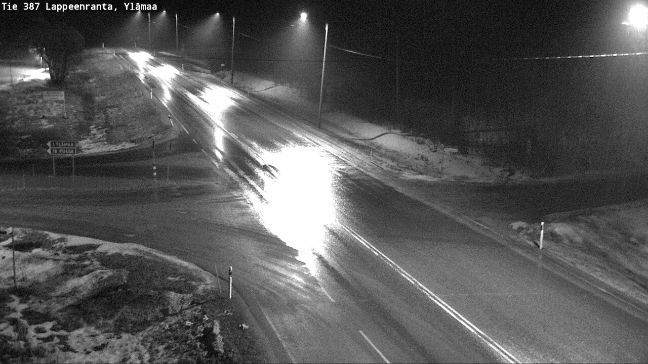Weather Camera Image Road 387 Lappeenranta, Ylämaa, Lappeenranta, Etelä-Karjala
