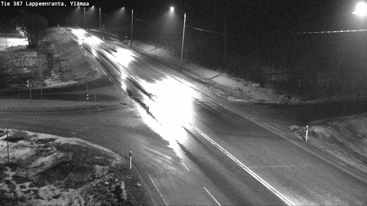 Weather Camera Image Road 387 Lappeenranta, Ylämaa, Lappeenranta, Etelä-Karjala