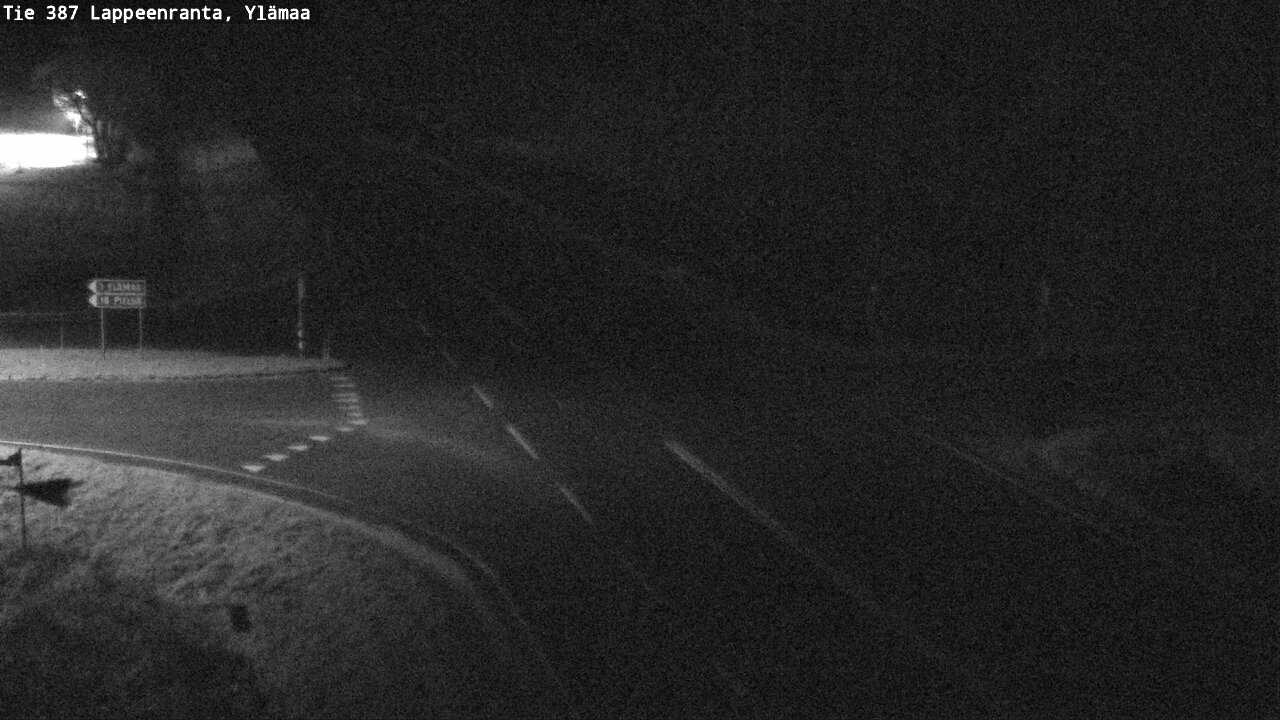 Weather Camera Image Väg 387 Villmarstrand, Ylämaa, Lappeenranta, Etelä-Karjala